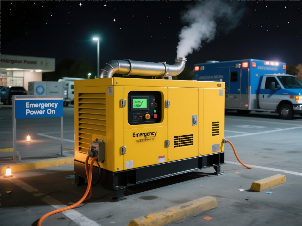 디젤 발전기는 단계별로 어떻게 작동합니까?