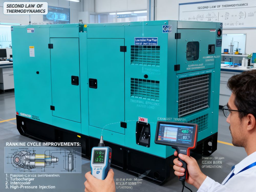 Firwat ass kee Generator 100% effizient?