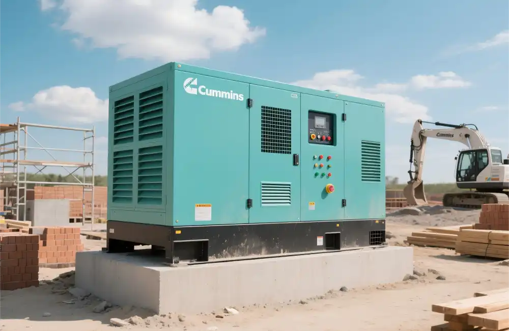 ¿Necesitas energía temporalmente? Usa hoy mismo el generador diésel de 100 kW.