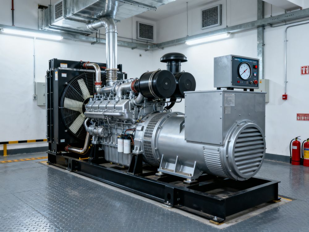 flësseggekillte Dieselgenerator